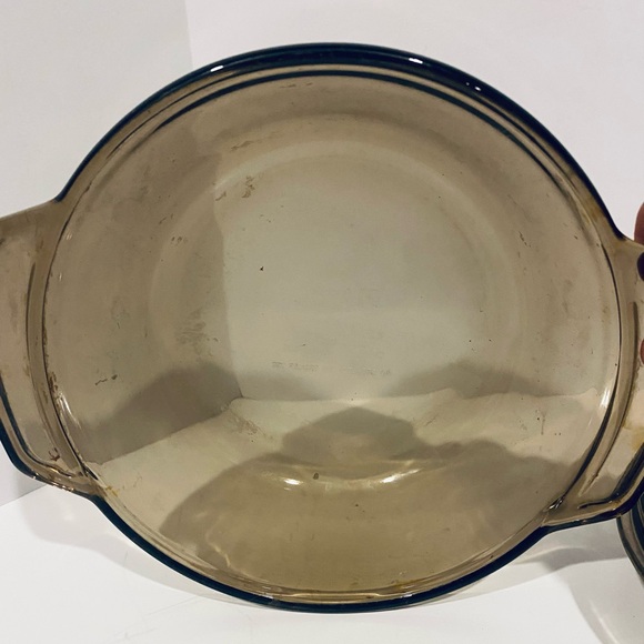 1.5 Qt Anchor Hocking Amber Brown Ovenware - 8.25” Casserole Dish - Vintage Bake - Picture 3 of 6